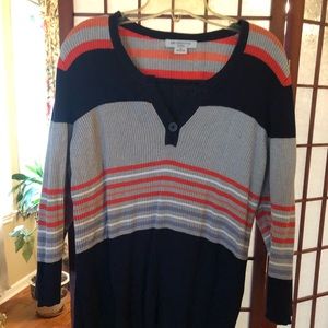 Liz Claiborne size 1X scoop neck sweater